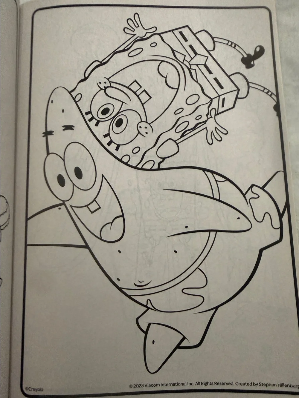 Crayola SpongeBob SquarePants Coloring Book with 24-Pack Crayons